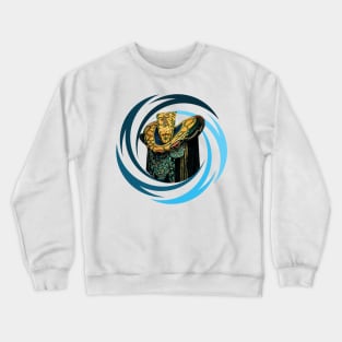 The Ambassador - Vortex - White - Sci-Fi Crewneck Sweatshirt